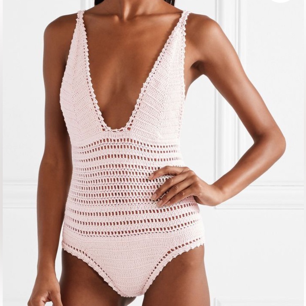 NWOT SHE MADE ME Lalita Crochet One piece